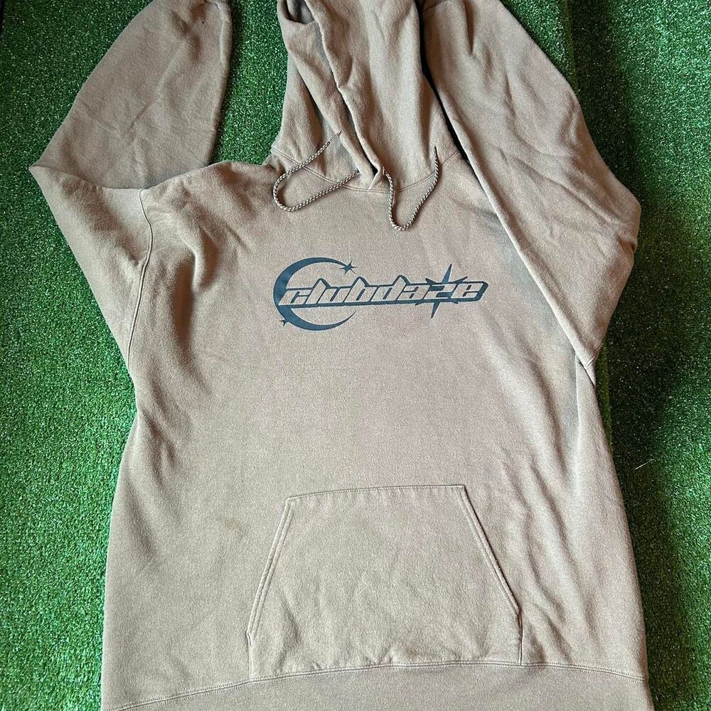Hanes Men's Brown and Tan Hoodie
